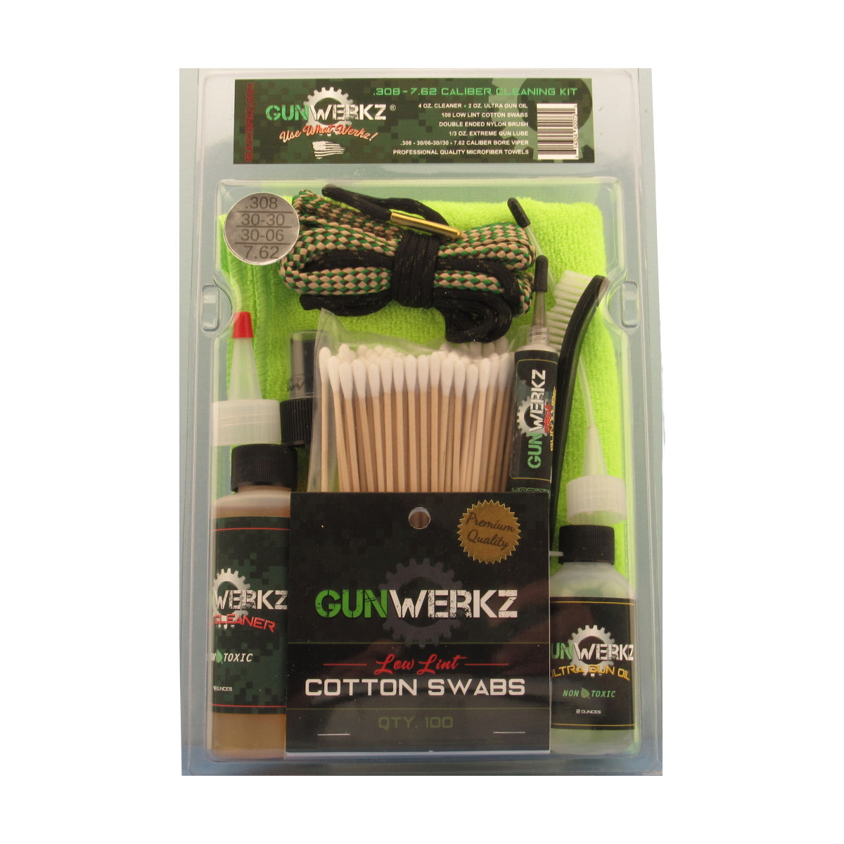 Gun-Werkz .308/7.62 Cal. Cleaning Kit