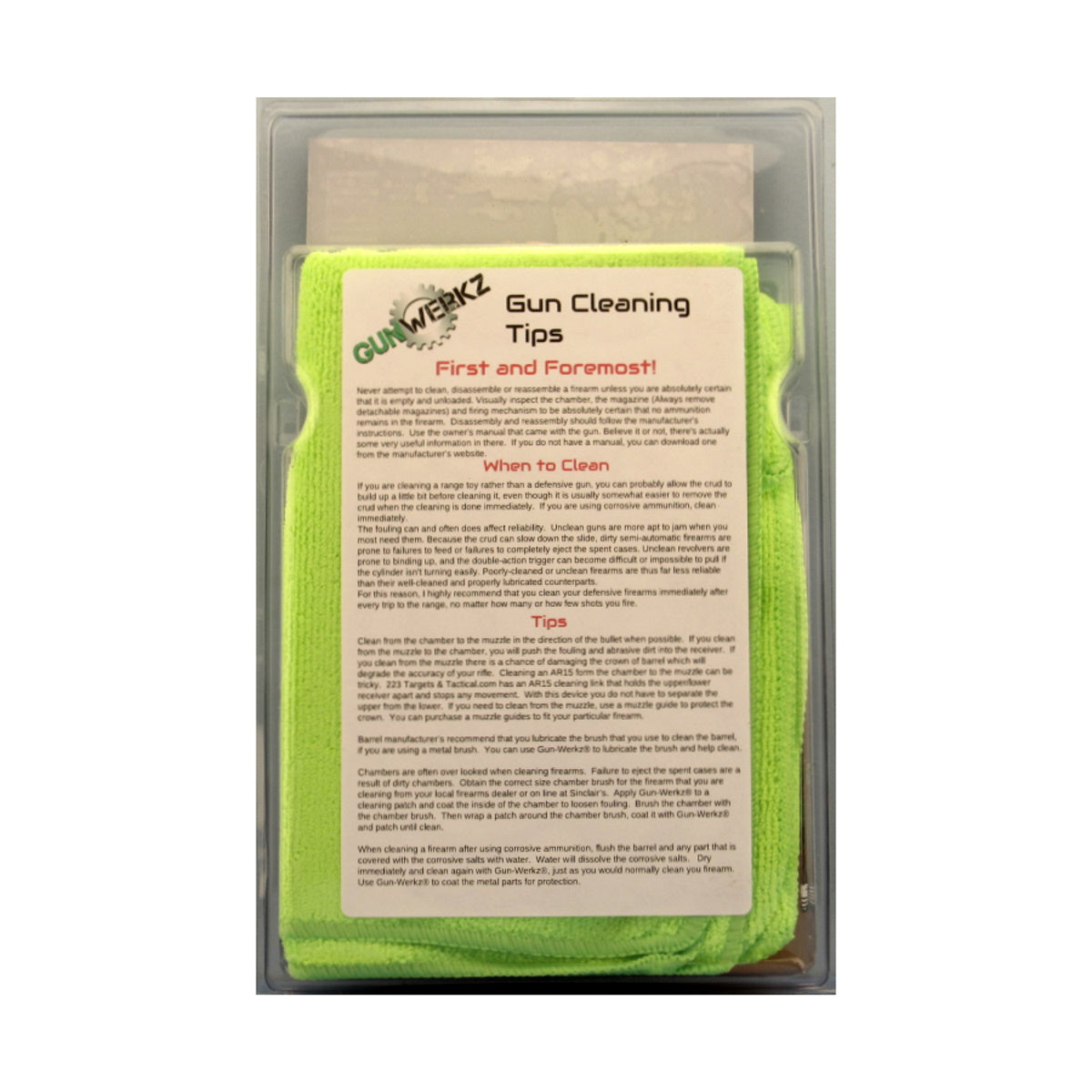 Gun-Werkz Basic Cleaning Kit