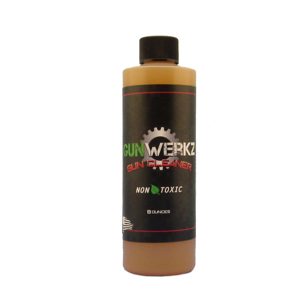 Gun Cleaner-4 oz. Gun-Werkz Non Toxic Gun Cleaning Fluid/Solvent- Biodegradable Gun Cleaner-4 oz. Gun-Werkz Non Toxic Gun Cleaning Fluid/Solvent- Biodegradable