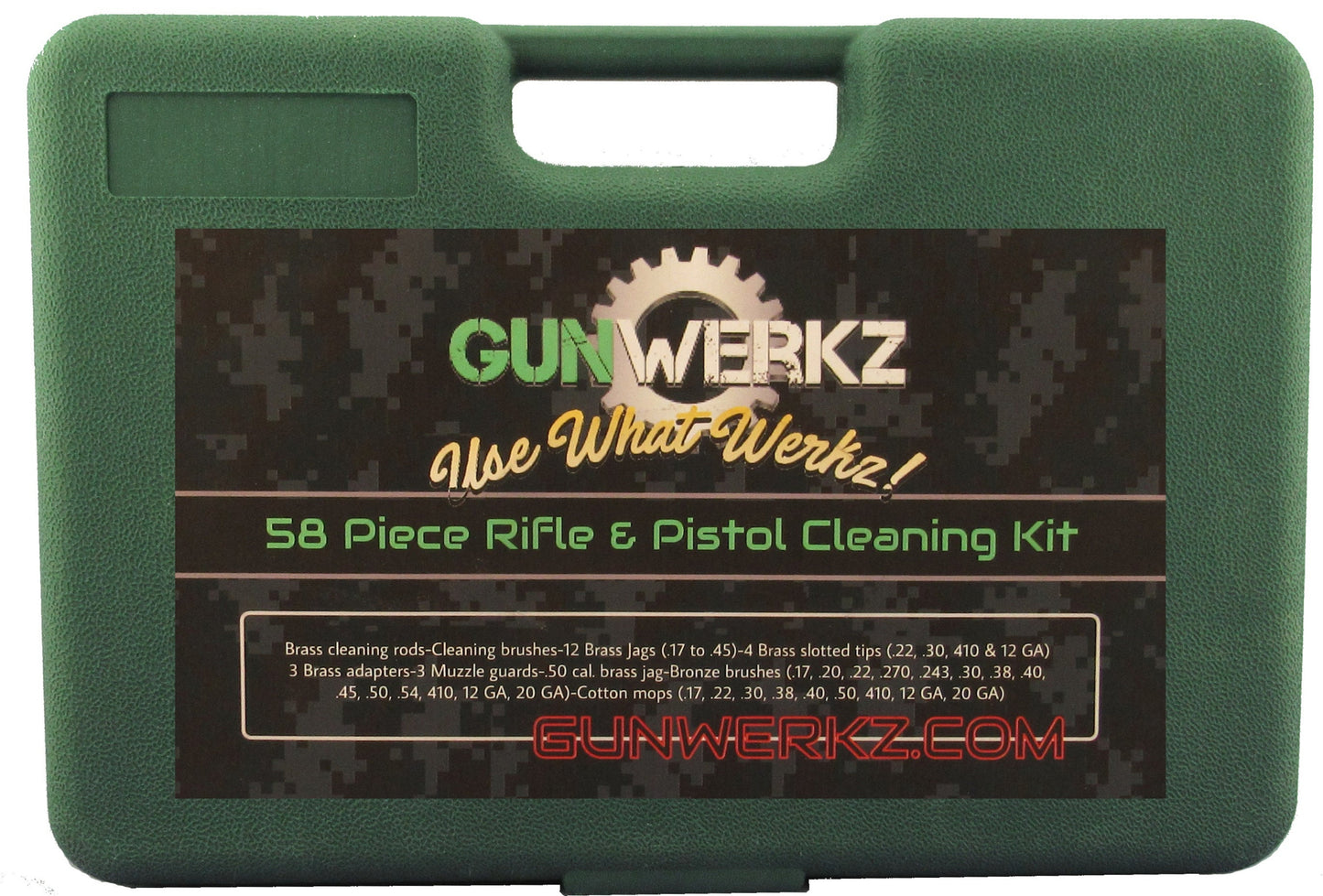 58 Piece Gun Cleaning Kit