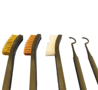 5 Piece Gun Cleaning Brush and Pick Set